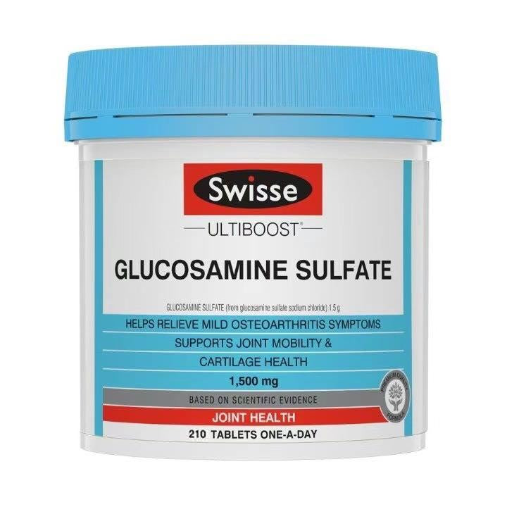 澳洲 Swisse Ultiboost 高濃度葡萄糖胺維骨力關節靈 210粒