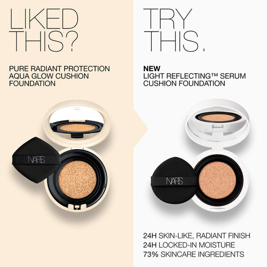 NARS 全新 LIGHT REFLECTING™ 亮肌精華氣墊粉底 SPF 50+/PA++