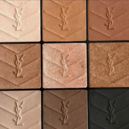 YSL 2026新款 皮革九色眼影 經典大地色 17.5g