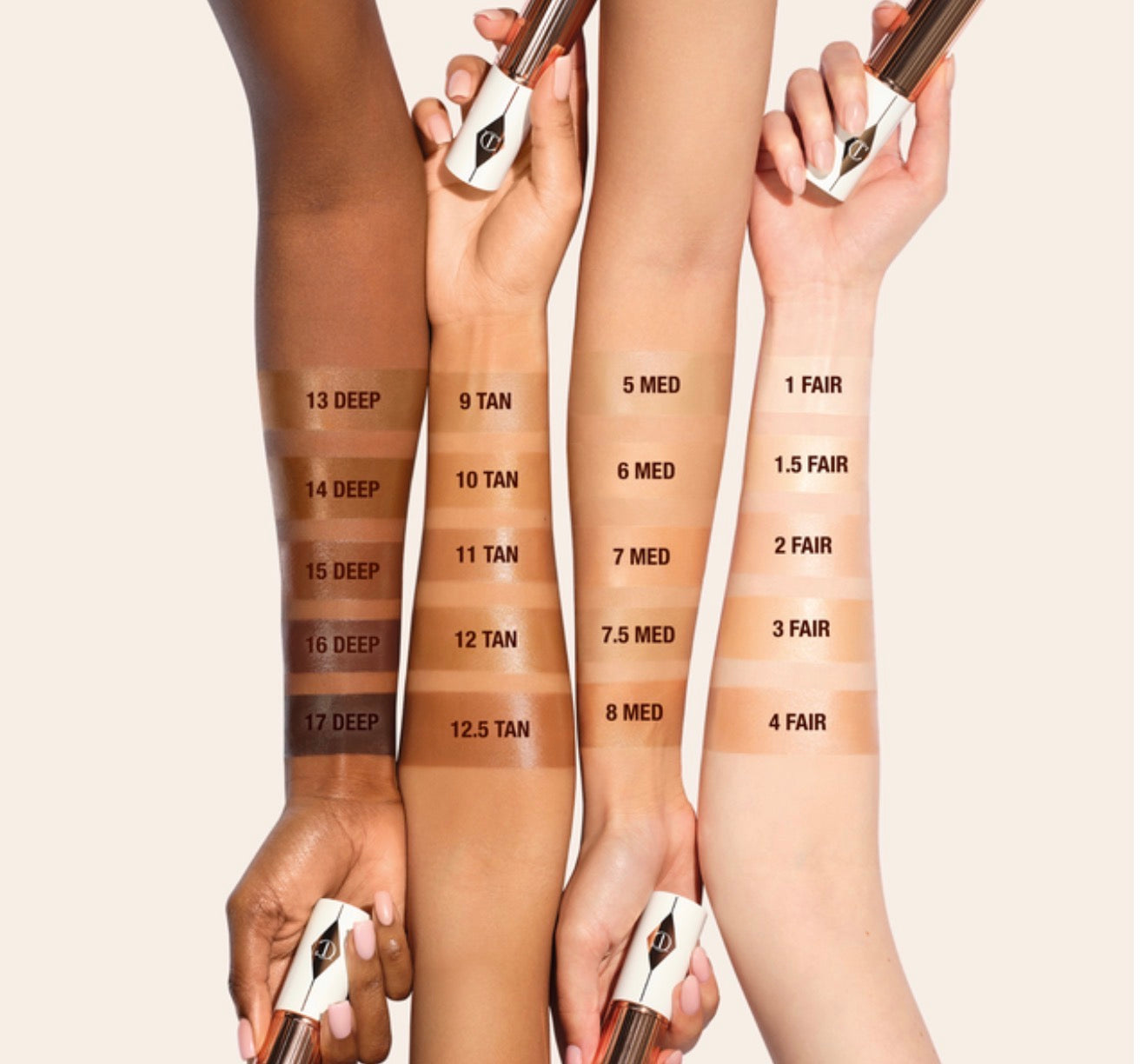 CHARLOTTE TILBURY UNREAL SKIN SHEER GLOW TINT HYDRATING FOUNDATION STICK 幻肌流光底妝棒 9g