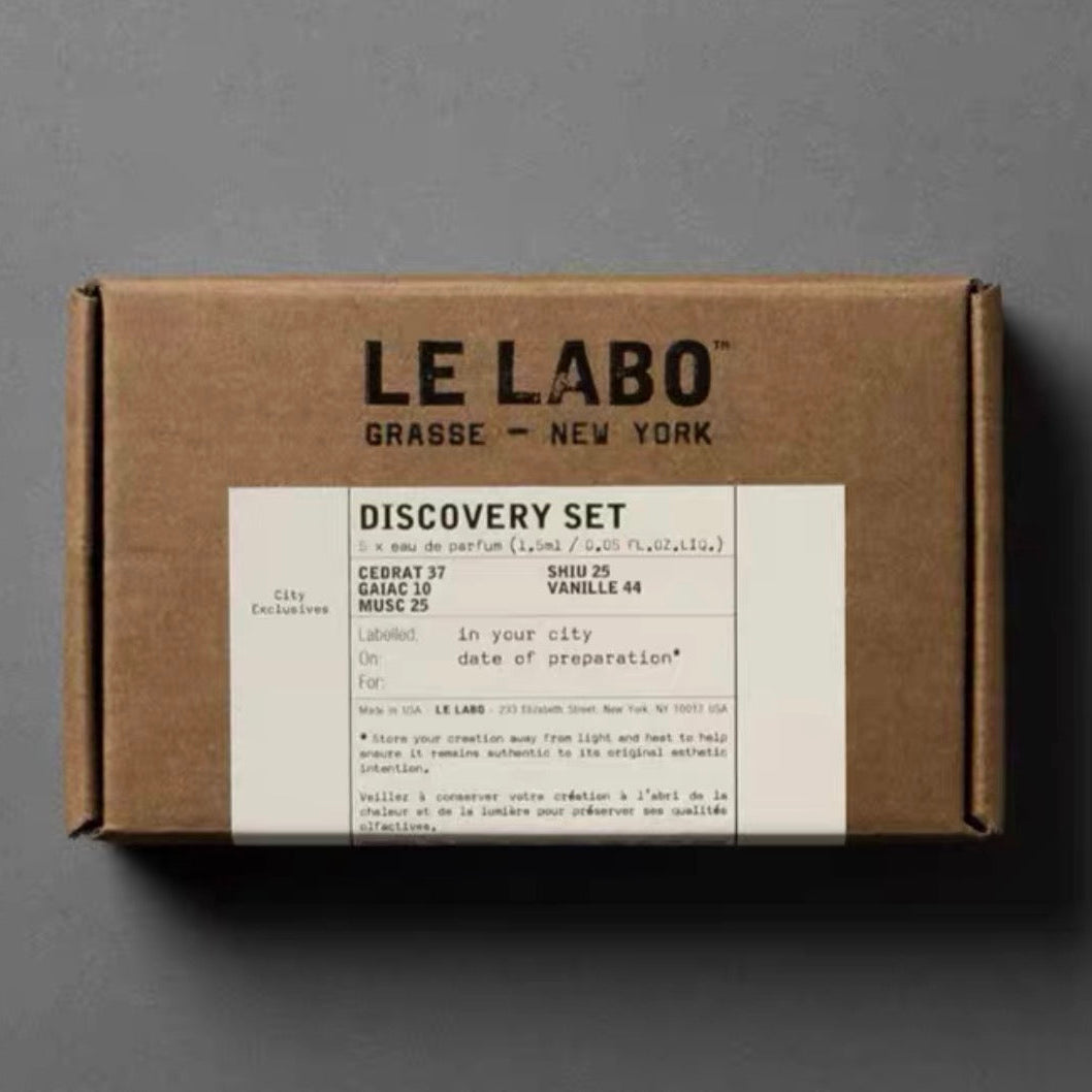 LE LABO 2026 城市系列體驗香水套裝 1.5ml x 5