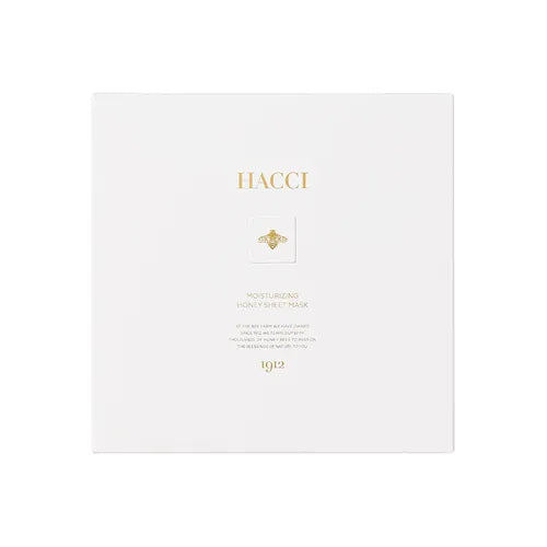 HACCI 新 蜂蜜保濕彈力面膜 32ml精華液 上下式 6片裝