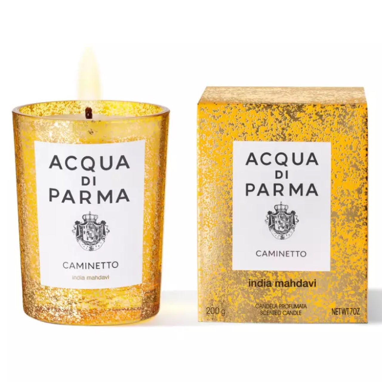 ACQUA DI PARMA Caminetto Candle 帕爾瑪暖冬火焰香氛蠟燭 流金璀璨限量版 200g