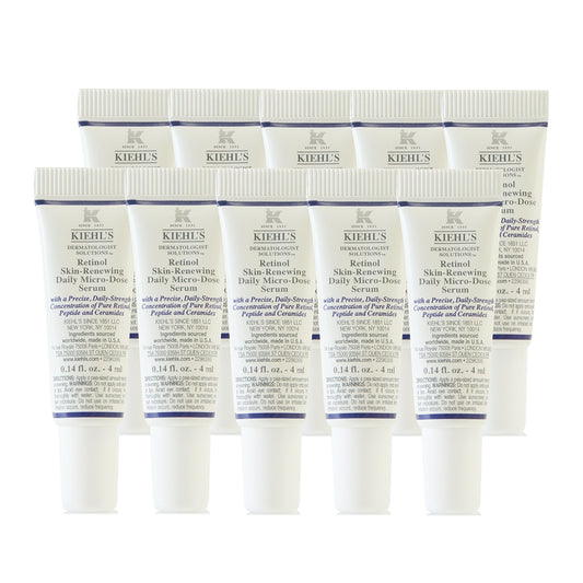 Kiehl’s 科顏氏 醫學淡紋緊緻再生精華 4ml x 10 (旅行裝)