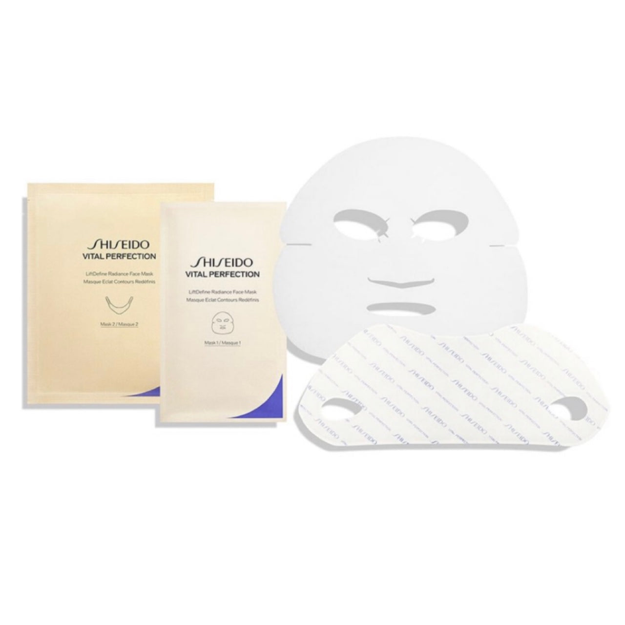 SHISEIDO 資生堂 新版 悅薇珀翡 VITAL PERFECTION 雙效緊緻亮白修護面膜 10對 (散裝)