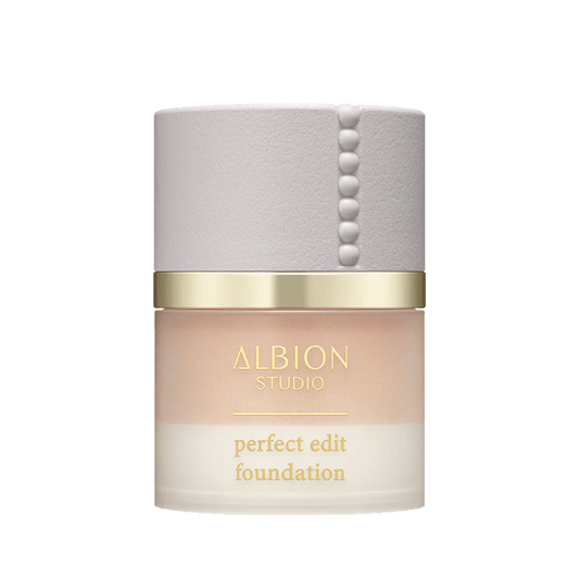 ALBION 奧爾濱 2025年新品 PERFECT EDIT FOUNDATION STUDIO零瑕水光粉底霜 30g - La Fée Beauty