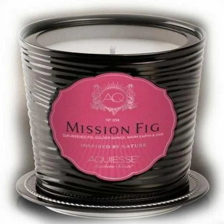 AQUIESSE 香氛蠟燭Mission Fig 無花果 鐵皮杯 312g - La Fée Beauty