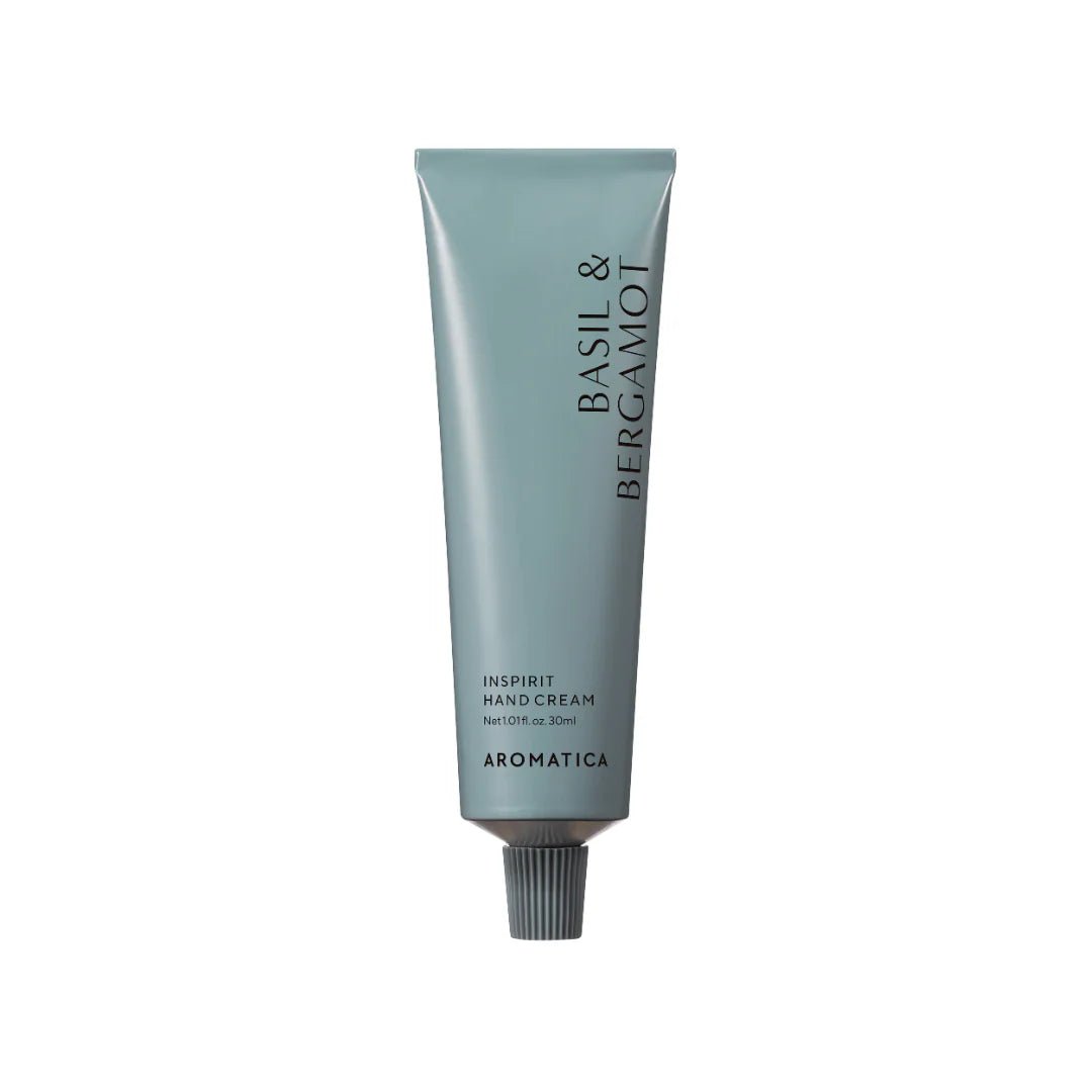韓國 AROMATICA 羅勒與佛手柑清爽護手霜 30ml - La Fée Beauty