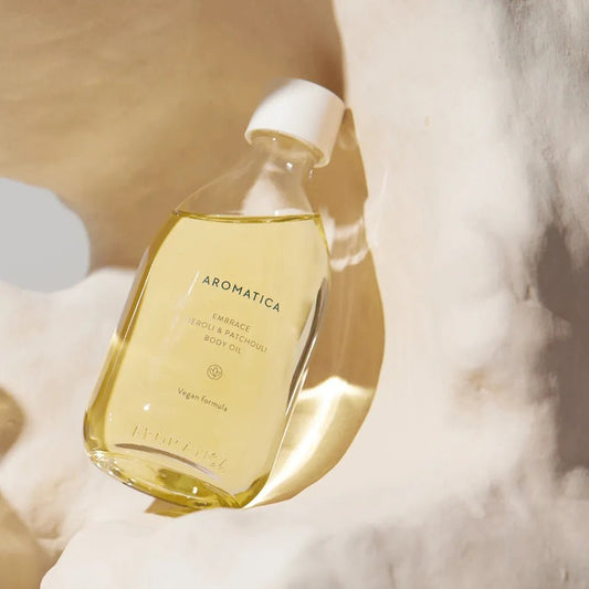 韓國 AROMATICA 艾瑪植萃 Embrace Body Ritual Kit Body Oil 舒壓消腫排毒香薰身體按摩油 100ml - La Fée Beauty