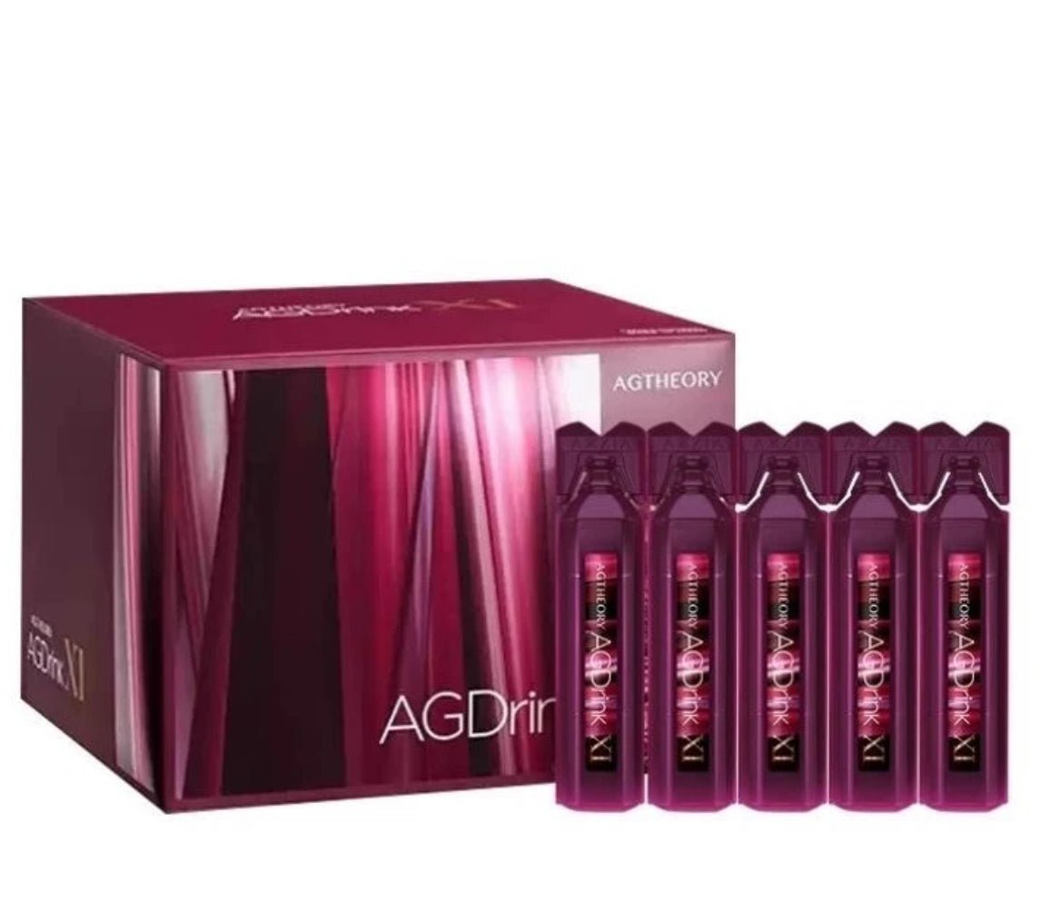 日本 AXXZIA 曉姿 AGTHEORY AGDrink XI 十一代 貴婦級別 抗糖飲 美容膠原蛋白口服液 25ML X 30支 - La Fée Beauty