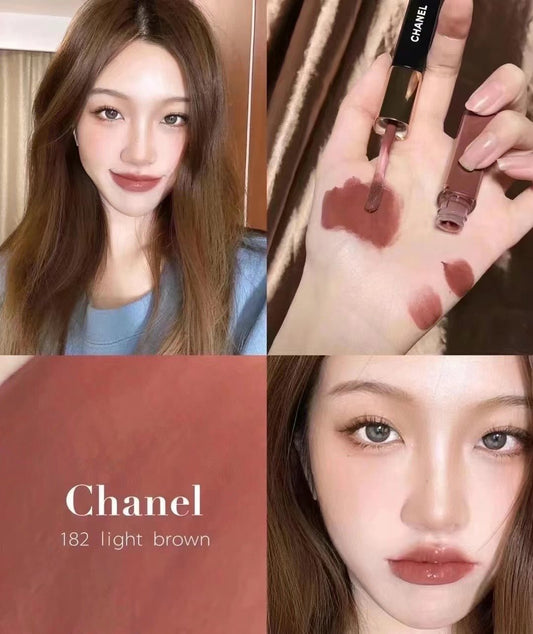 CHANEL 香奈兒 LE ROUGE DUO ULTRA TENUE 雙頭唇彩 182 Light Brown - La Fée Beauty