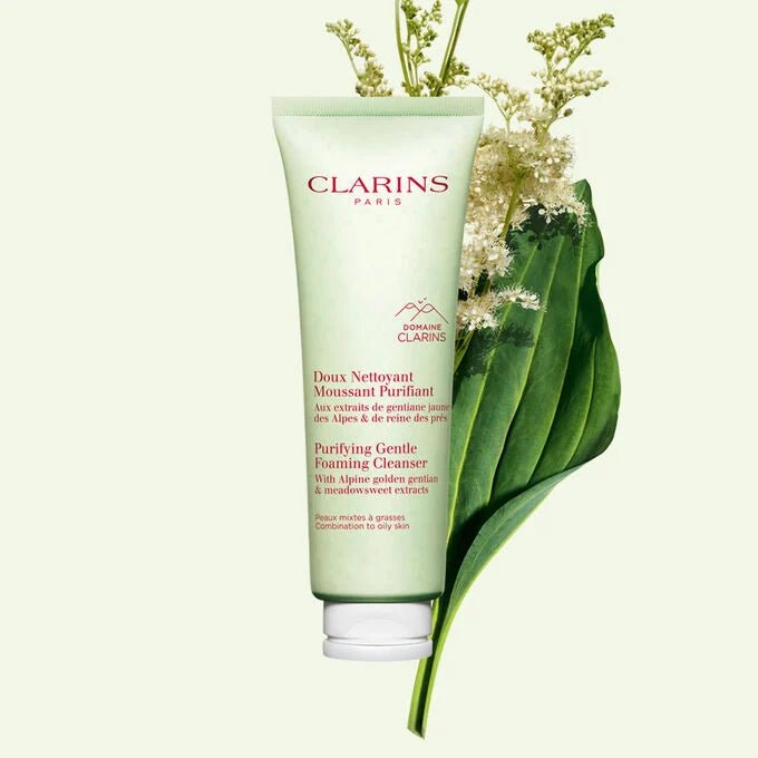 CLARINS 嬌韻詩 植萃溫和潔面泡沫(混合至油性肌適用) 125ml - La Fée Beauty