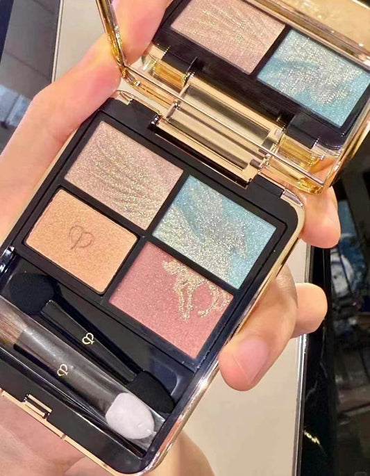 Clé de Peau Beauté 聖誕限量 Eye Color Quad 502 Wings of Wonder 四色眼影連盒&工具刷 - La Fée Beauty