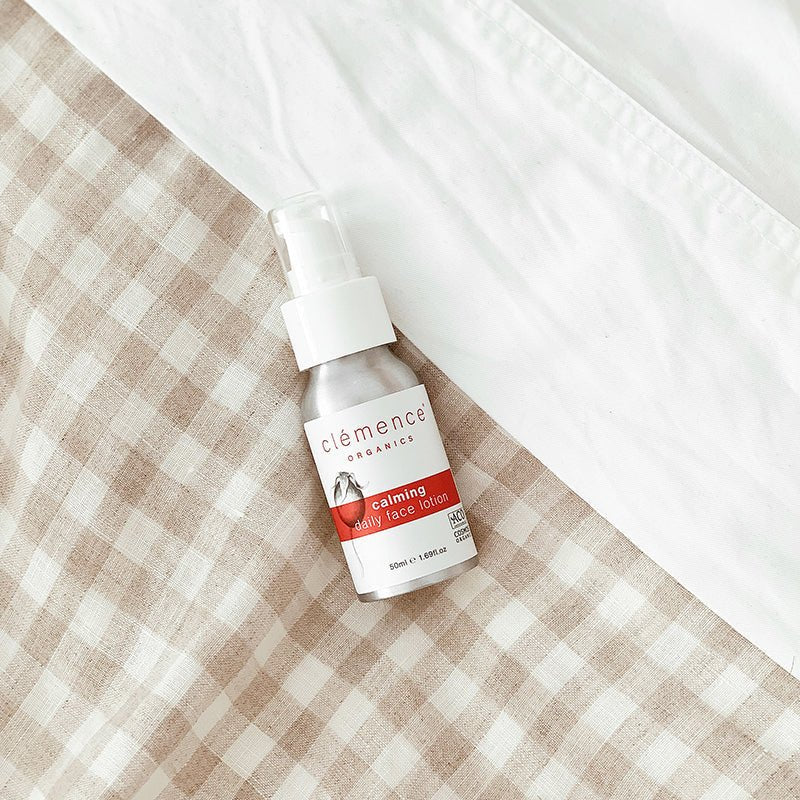 Clemence Organics CALMING DAILY FACE LOTION 面部舒緩乳液 50ml - La Fée Beauty