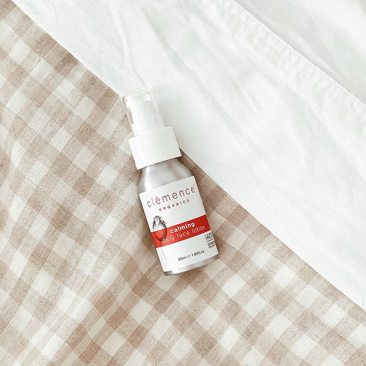 Clemence Organics CALMING DAILY FACE LOTION 面部舒緩乳液 50ml - La Fée Beauty