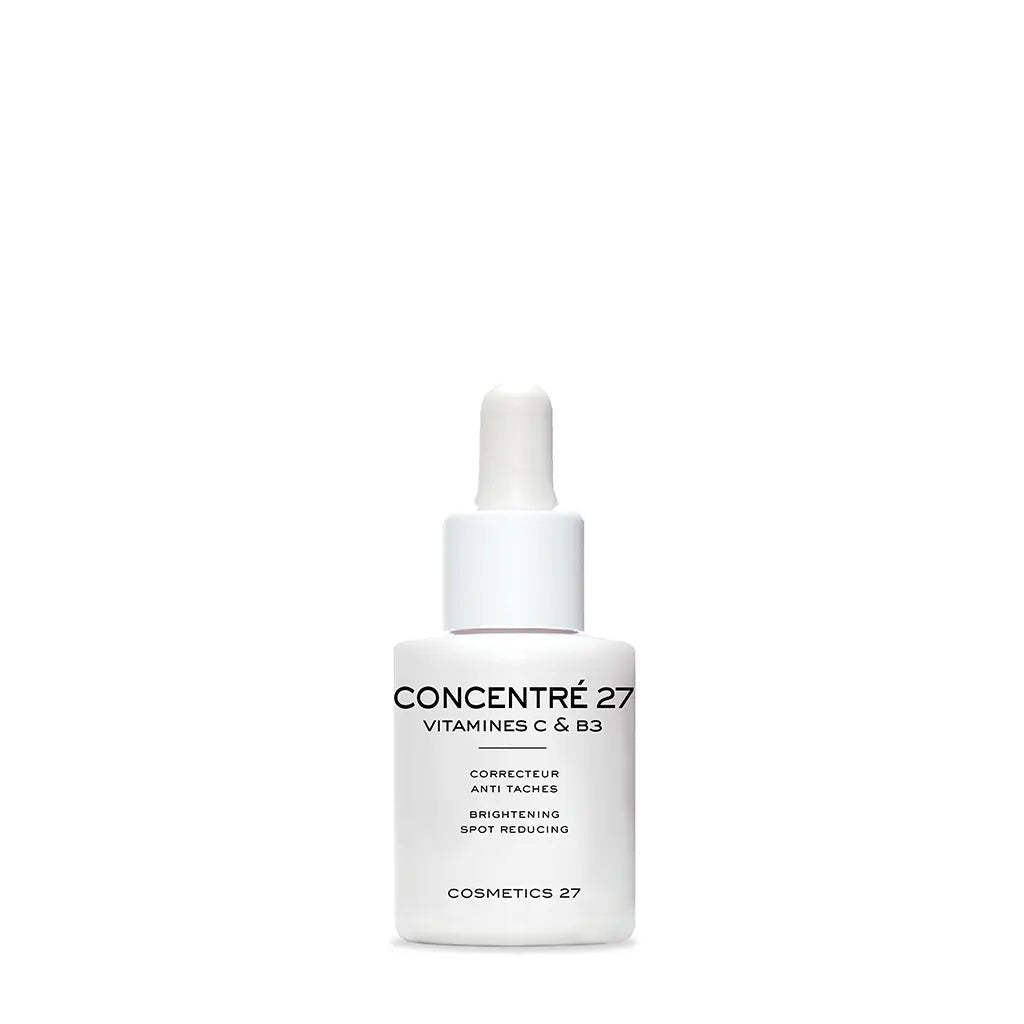 法國 COSMETICS 27 瓷白肌 積雪草植物精華 美白抗氧淡班點VC & B3 30ml - La Fée Beauty