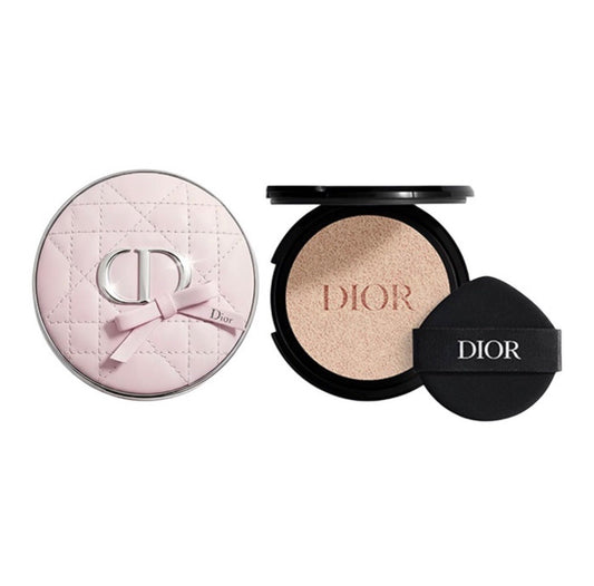 Dior 2026全新 「櫻花粉蝴蝶結」限定氣墊 PINK BOW (殼+粉芯) - La Fée Beauty