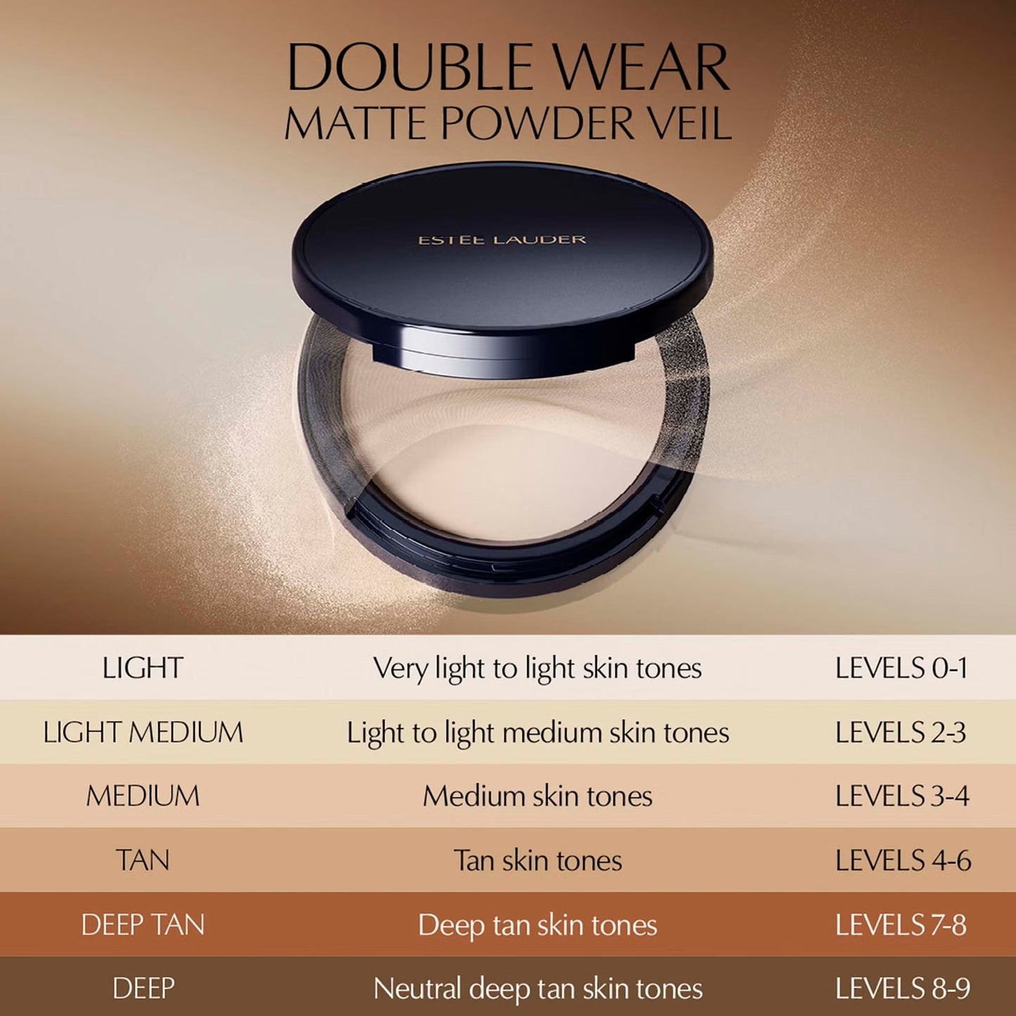 Estee Lauder 雅詩蘭黛 Double Wear Stay-In-Place Matte Powder Veil 持妝啞光蜜粉餅 8.5g - La Fée Beauty