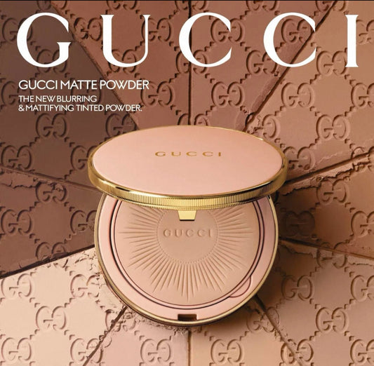 GUCCI 古馳 2025新品 天然啞光蜜粉餅 Matte Powder, Face Powder 10g - La Fée Beauty