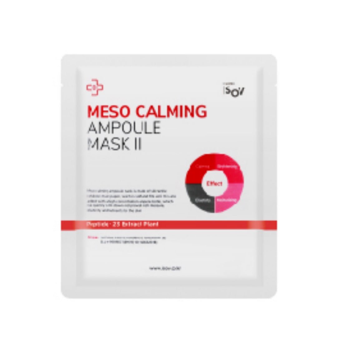 ISOV Meso Calming Ampoule Mask Il 積雪草修護面膜 30g x 10片 - La Fée Beauty