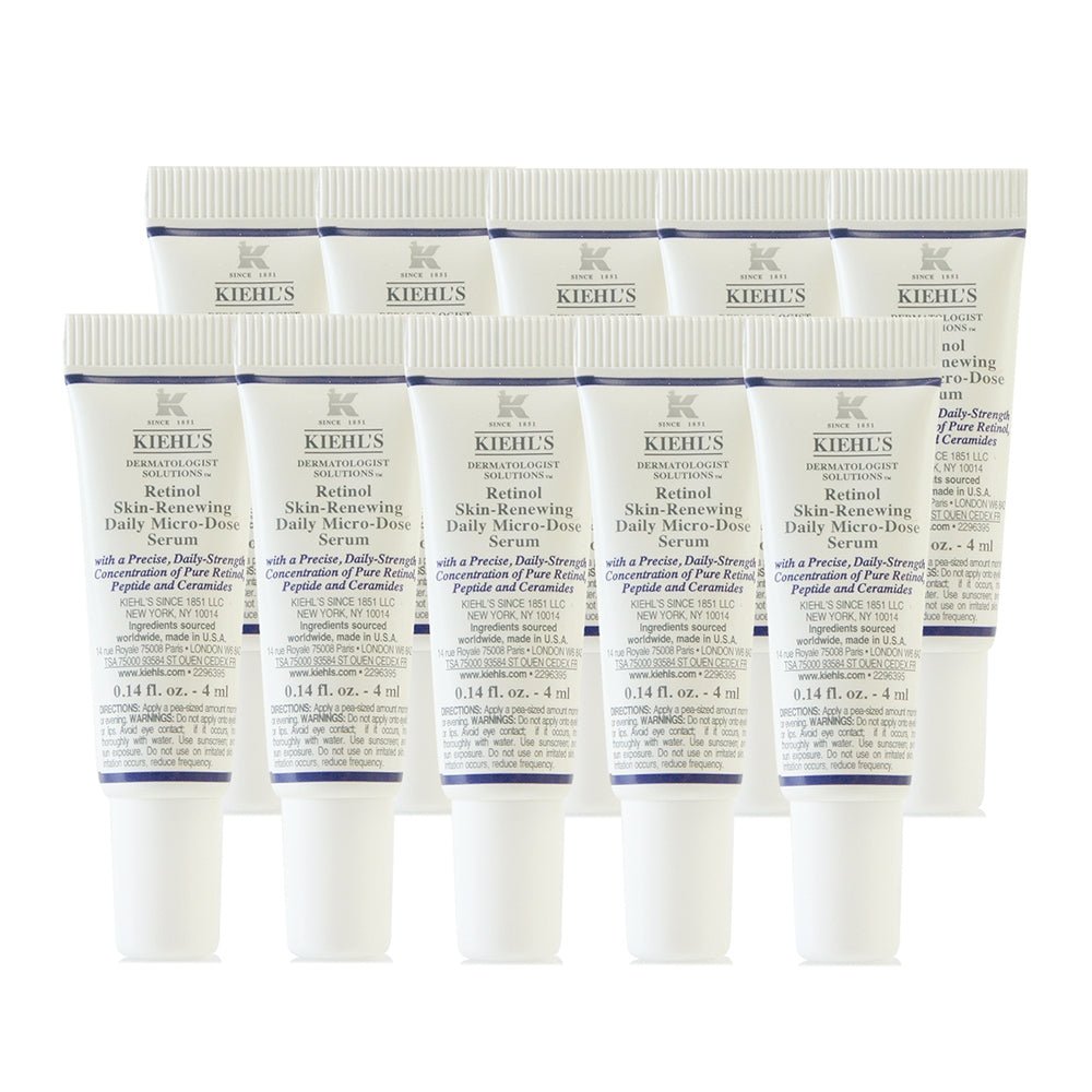 Kiehl’s 科顏氏 醫學淡紋緊緻再生精華 4ml x 10 (旅行裝) - La Fée Beauty