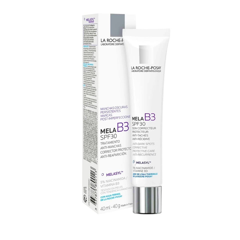 La Roche Posay 理膚泉 MELA B3 煙酰胺透光淡斑亮白乳液 SPF30 40ml 美白防曬 - La Fée Beauty