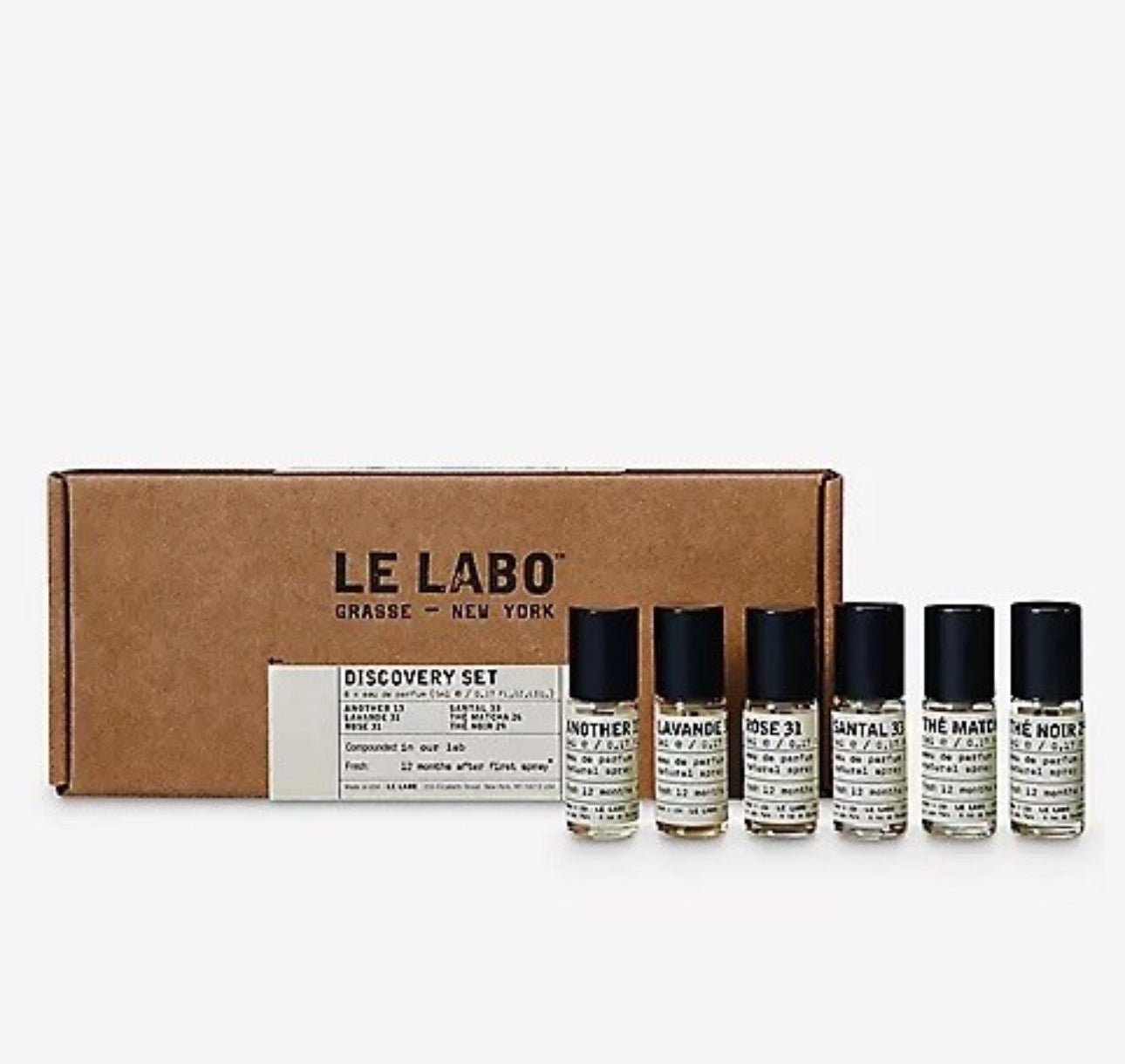 LE LABO 日本限定 體驗香水套裝 5ml x 6 - La Fée Beauty