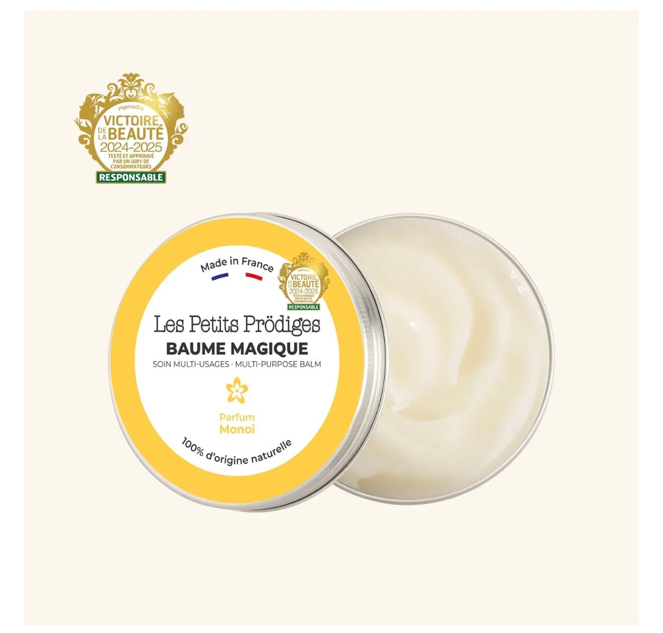 法國 LES PETITS PRODIGES Le Baume Magique Monoï 元氣蜜彈奇跡膏 莫諾伊味 - La Fée Beauty
