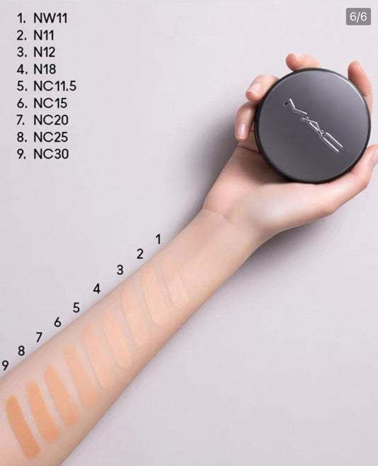 MAC 專業無瑕霧鏡氣墊粉底SPF 50/PA+++ - La Fée Beauty