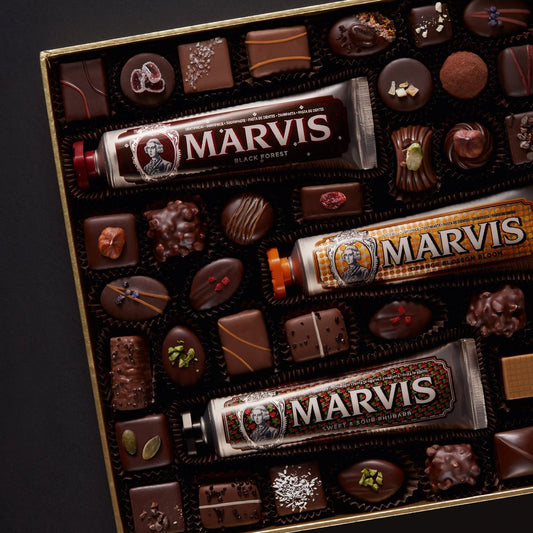 MARVIS 義大利精品牙膏 浪漫黑巧克力 75ml - La Fée Beauty