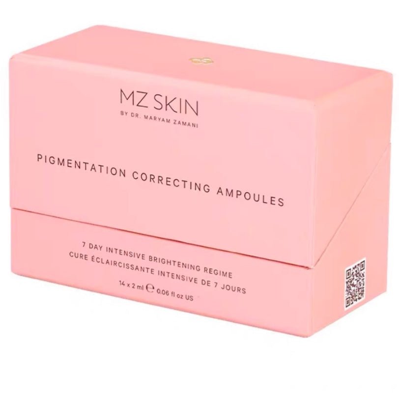 MZ Skin 7日美白淡斑安瓶 抗氧化修護淡化色斑色素 2ml*14 - La Fée Beauty
