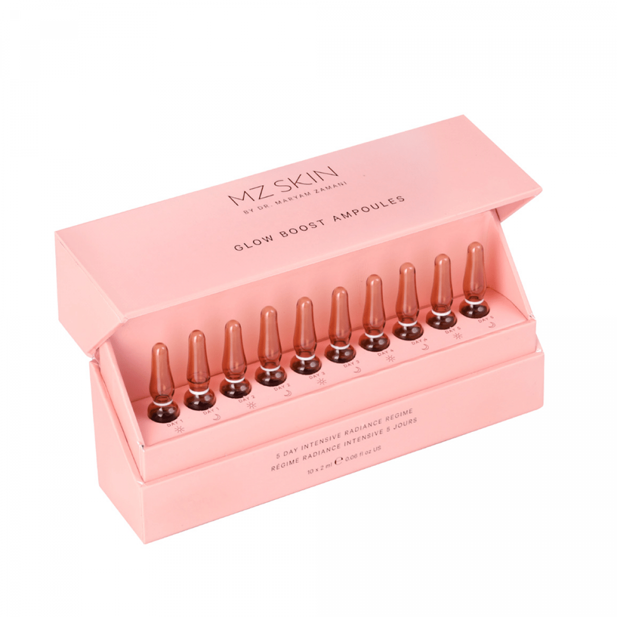 MZ Skin GLOW BOOST AMPOULES 光采亮膚安瓶 2ml*10 - La Fée Beauty