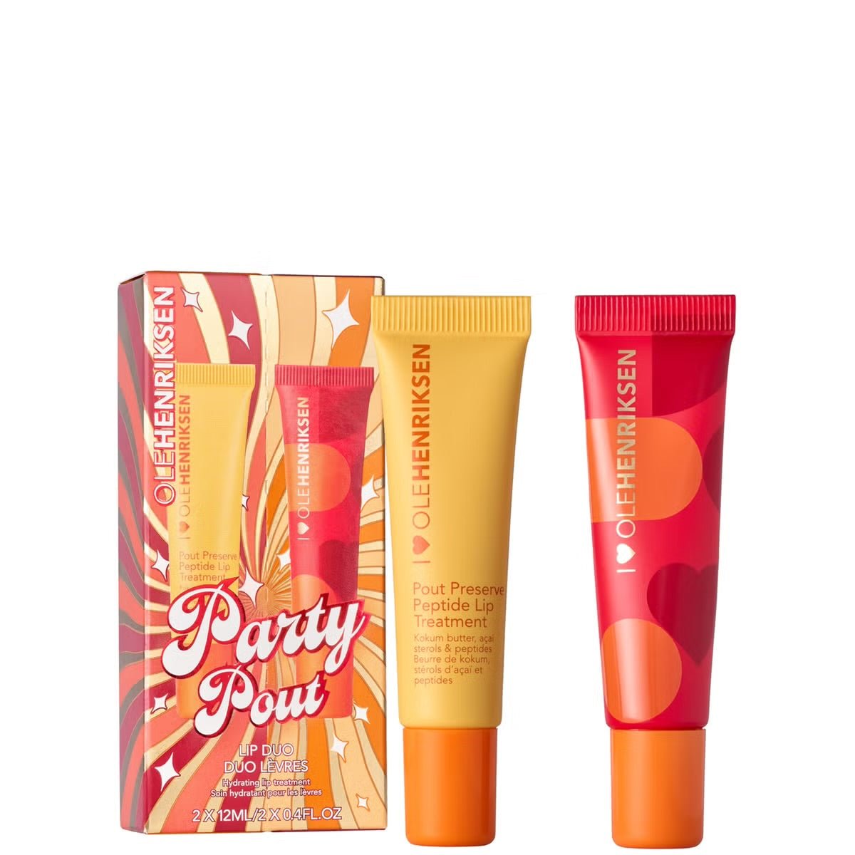 OLEHENRIKSEN Disco Duo Pout Preserve Hydrating Peptide Set 有色潤唇蜜2 件套 - La Fée Beauty