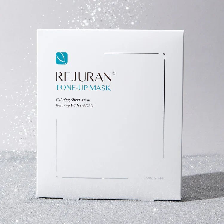 韓國 REJURAN 麗珠蘭 TONE-UP MASK 白瓷水光舒緩修復亮膚面膜 (1盒5片) - La Fée Beauty