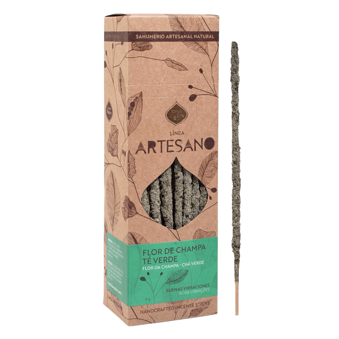 Sagrada Madre 手工香薰條 工匠系列香薰棒 天然線香 綠茶•印度金色花一盒30支 - La Fée Beauty