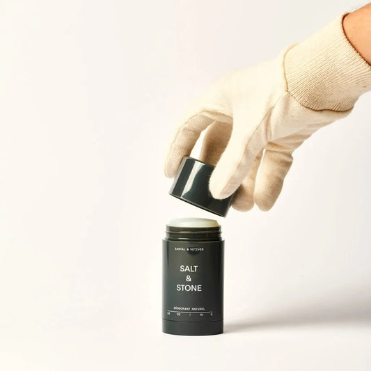美國 SALT & STONE Natural Deodorant 天然香體止汗膏 檀香岩蘭草 75g (配方Nº2 ) - La Fée Beauty