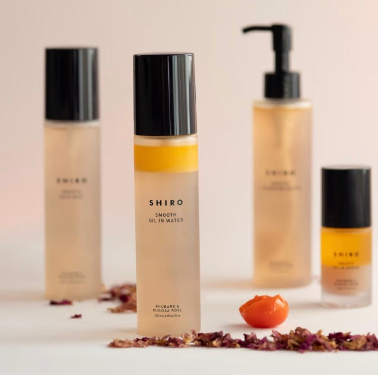 日本 SHIRO Rhubarb & Rugosa Rose Smooth Face Mist 大黃玫瑰果 水感保濕噴霧 120ml - La Fée Beauty