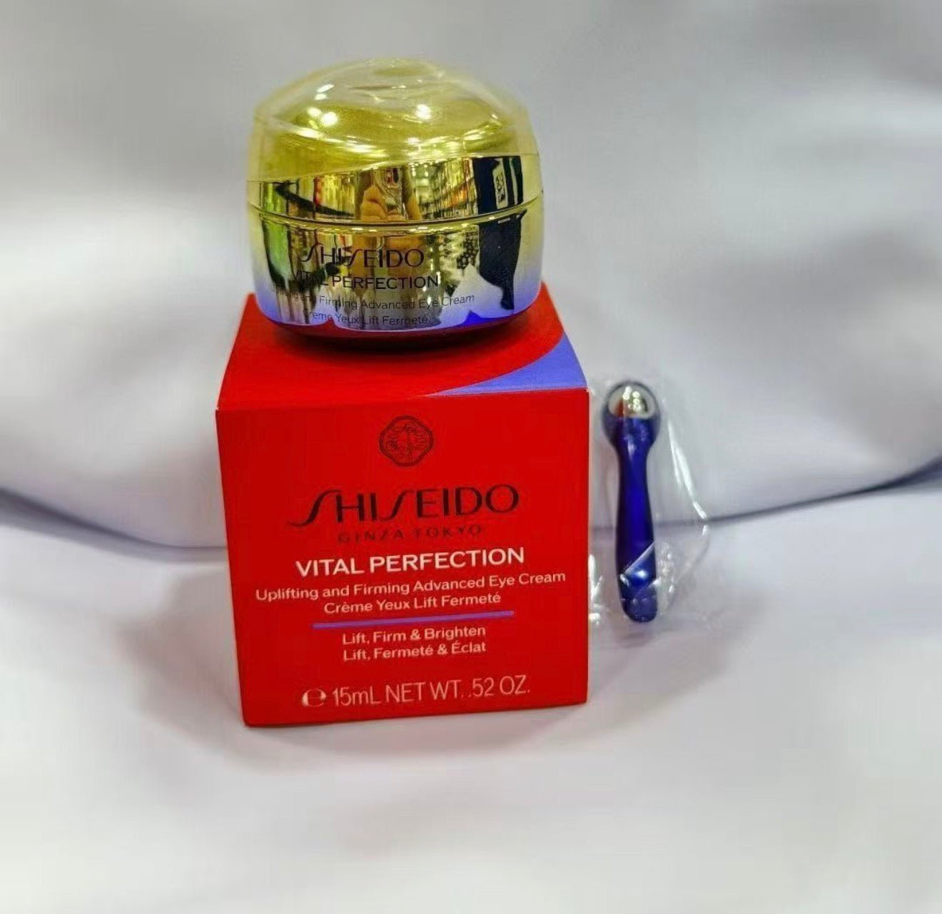 SHISEIDO 資生堂 VITAL PERFECTION 賦活緊緻提拉眼霜 15ml - La Fée Beauty