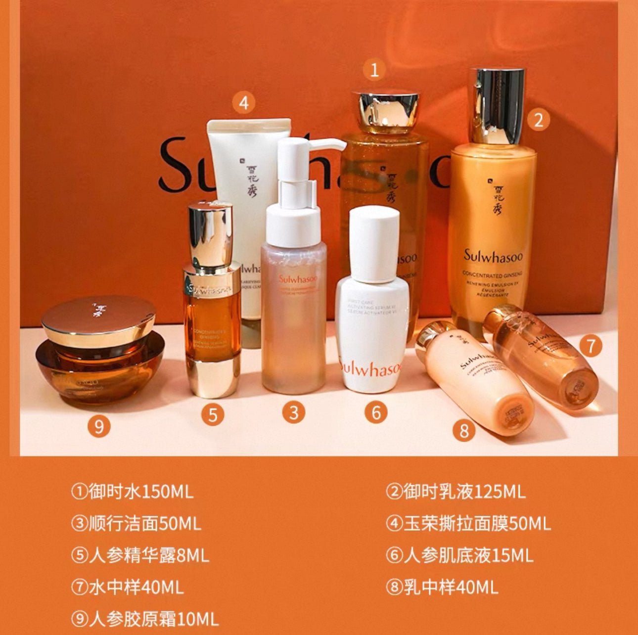 雪花秀 Sulwhasoo 禦時緊顏參養全效修護套裝 - La Fée Beauty