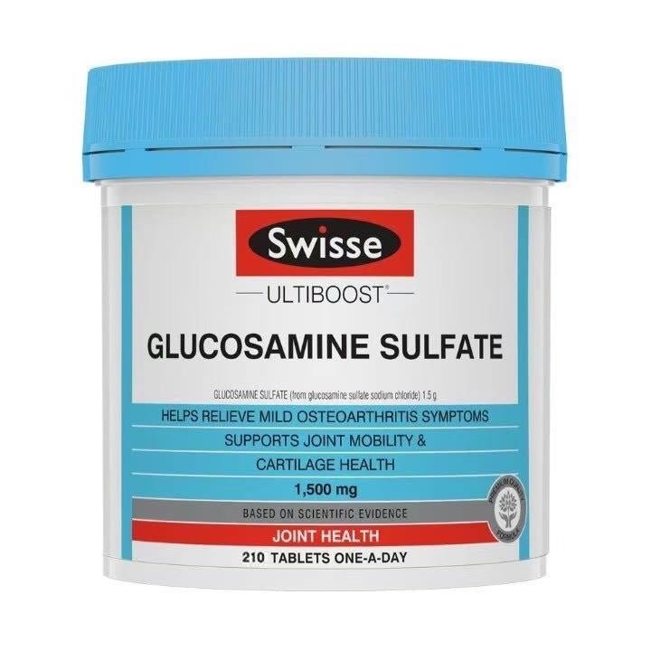 澳洲 Swisse Ultiboost 高濃度葡萄糖胺維骨力關節靈 210粒 - La Fée Beauty
