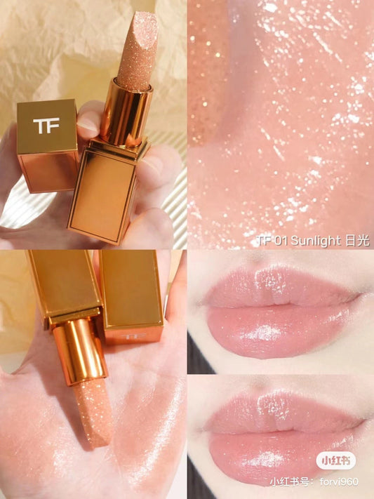 TOMFORD 落日流金限定 閃鑽唇膏 — 01 SUNLIGHT - La Fée Beauty