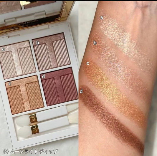 TOMFORD 2026夏季限定!璀璨流光四色眼影 03 MOONLIGHT DIP 7.2g - La Fée Beauty