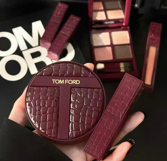 TOMFORD 2026新年焰欲限定 紅皮紋氣墊 - La Fée Beauty
