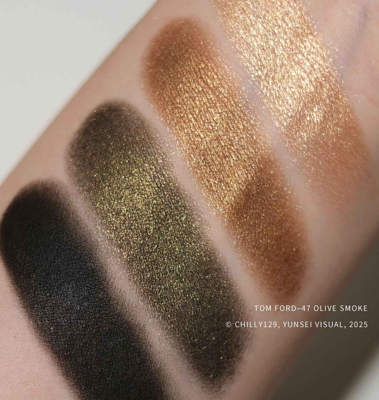 TOMFORD 高級訂製四格眼影 47 Olive Smoke 9G - La Fée Beauty