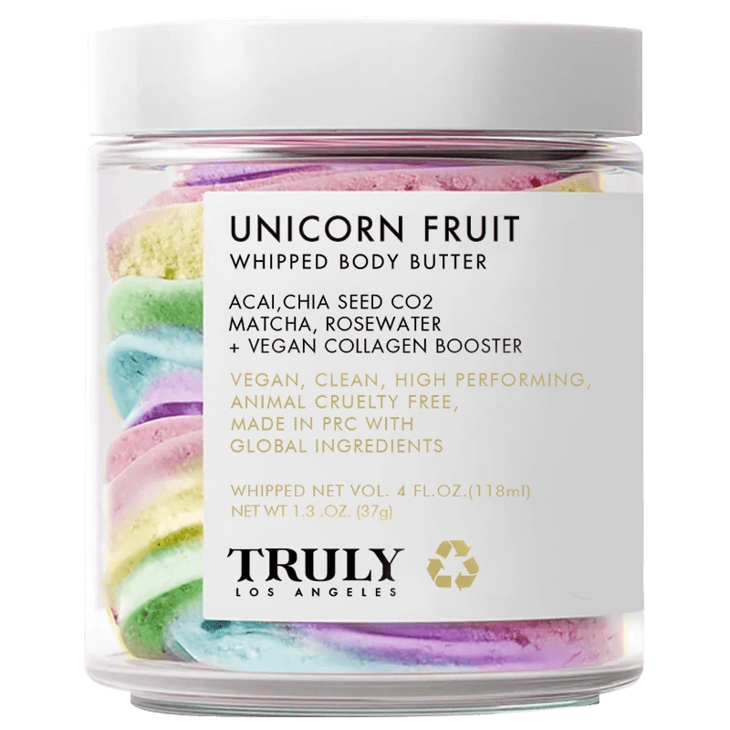 Truly Unicorn Fruit Whipped Body Butter 身體黃油霜 120ml - La Fée Beauty