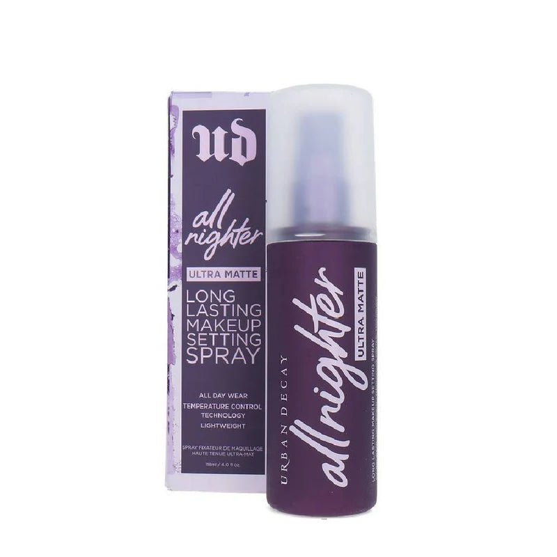 Urban Decay All Nighter Ultra Matte Makeup Setting Spray 柔霧啞光持久定妝噴霧 118ML - La Fée Beauty