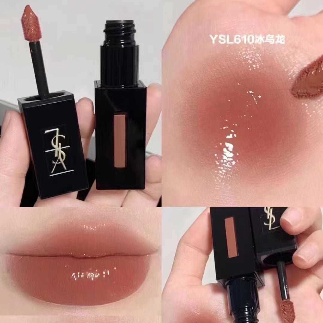 YSL THE INKS 漆亮唇釉 610 冰烏龍 - La Fée Beauty