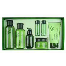 Innisfree 悅詩風吟 綠茶精萃保濕平衡水乳套裝禮盒 綠茶水乳7件套盒