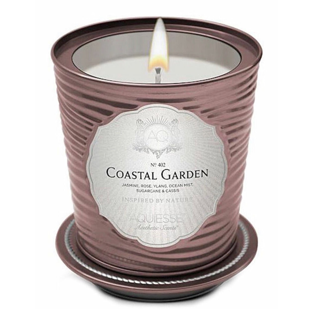 AQUIESSE 香氛蠟燭 鐵皮杯Coastal Garden 海濱花園312g - La Fée Beauty