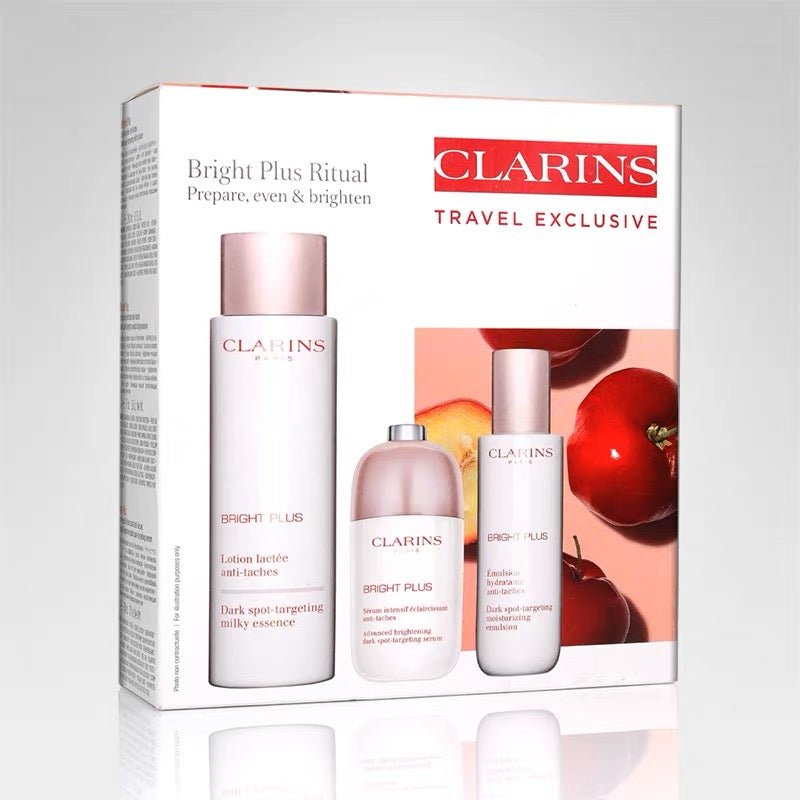 Clarins 嬌韻詩 透白光感淡斑升級新品三件套 - La Fée Beauty